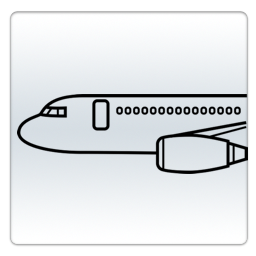 Flight track icon