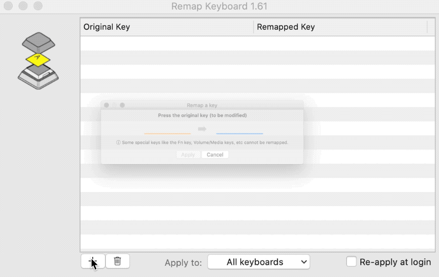 Remap Keyboard Screenshot